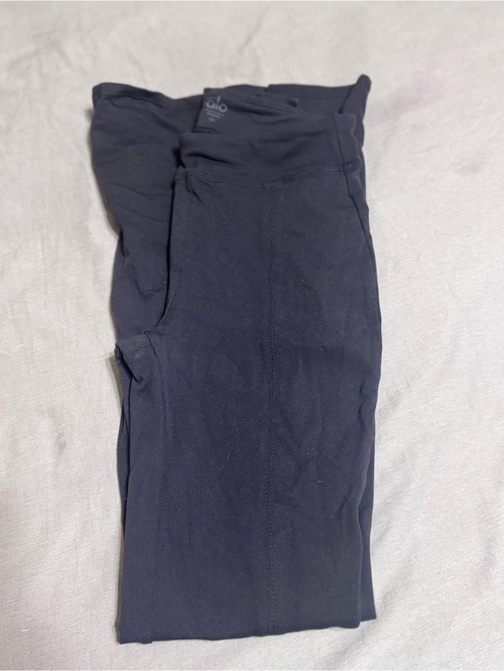 ALO Yoga Black High-Rise Active Leggings